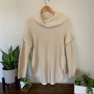 Oversized Sweater with Elbow Patches | Womens Small